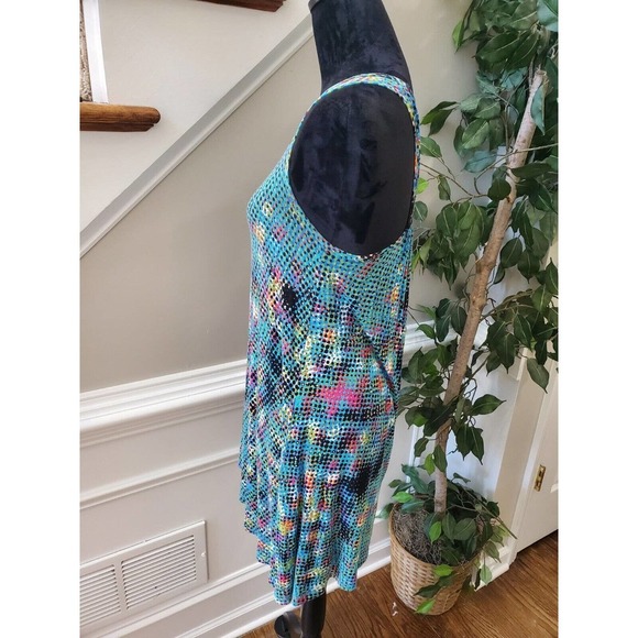 Cabi Women's Multicolor Rayon Scoop Neck Sleeveless Top Blouse Size XS - Picture 5 of 10